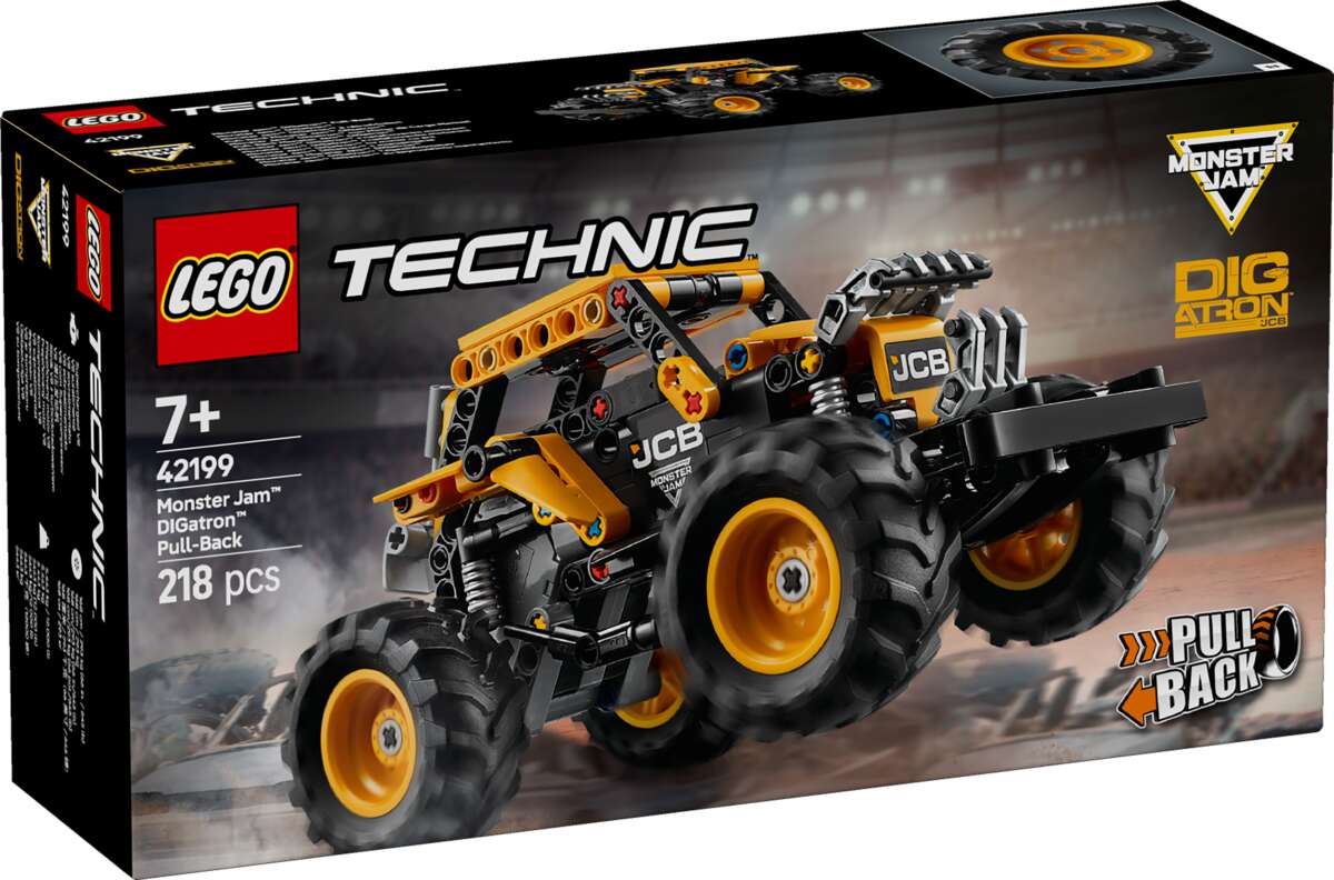 LEGO® Technic Monster Jam™ DIGatron™ med pullback-funksjon 42199
