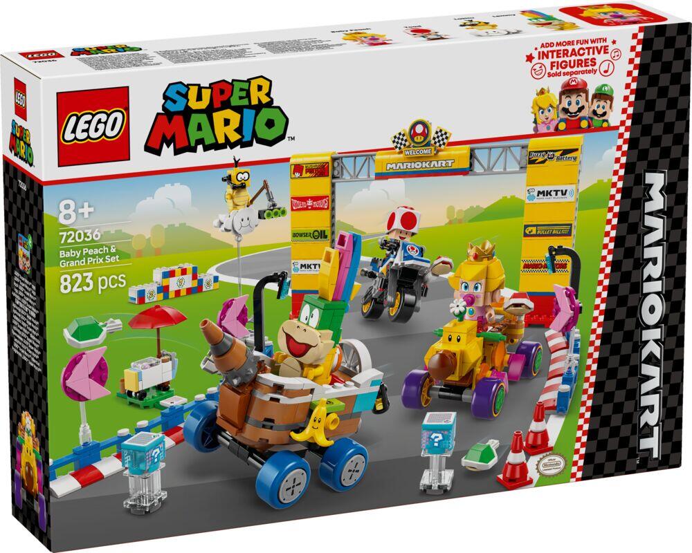 LEGO® Super Mario™: Mario Kart™ – Baby Peach og Grand Prix 72036