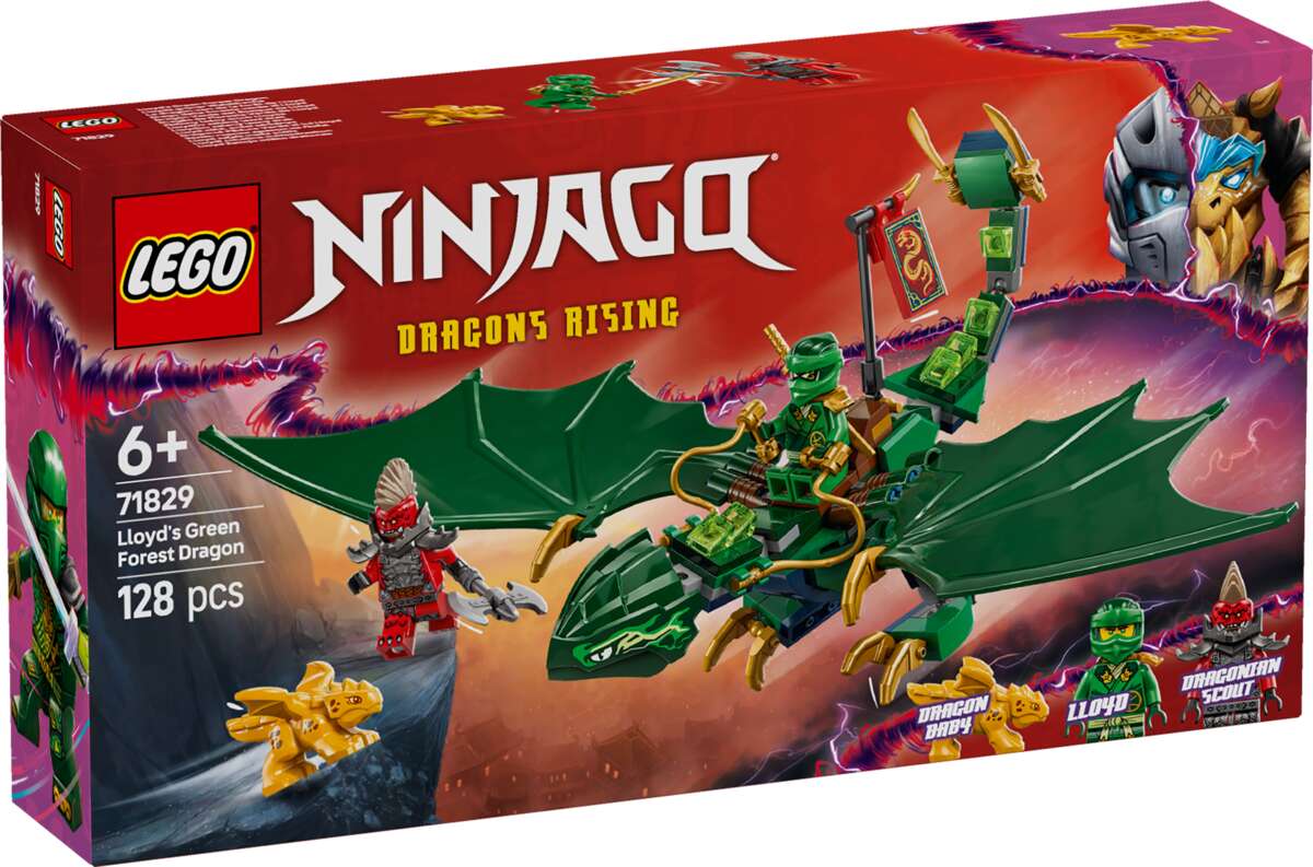 LEGO® NINJAGO® Lloyds grønne skogsdrage 71829