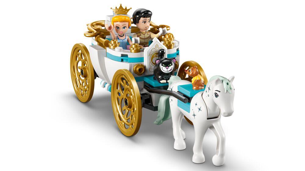 LEGO® ǀ Disney Princess Askepotts slott og hestetrukne vogn 43275