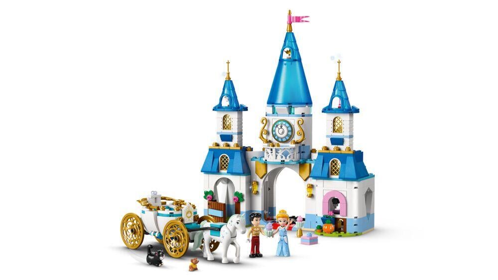 LEGO® ǀ Disney Princess Askepotts slott og hestetrukne vogn 43275