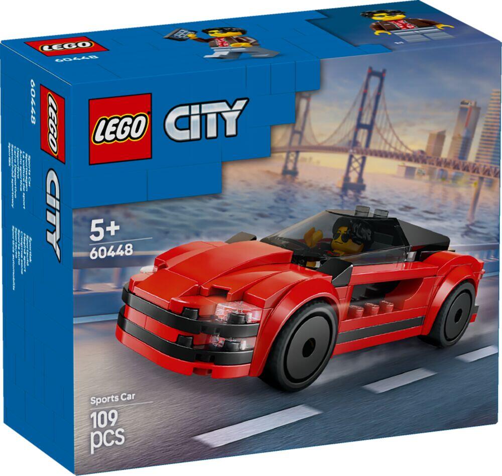 LEGO® City Rød sportsbil 60448