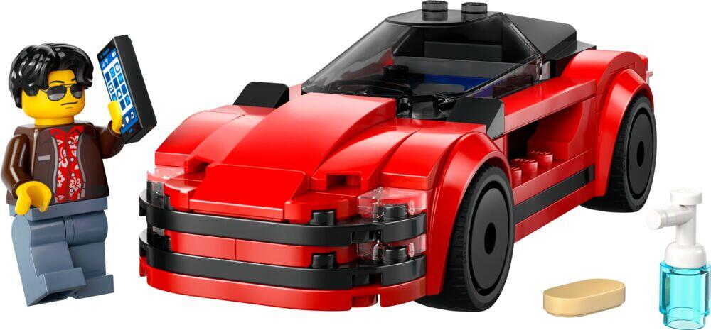 LEGO® City Rød sportsbil 60448