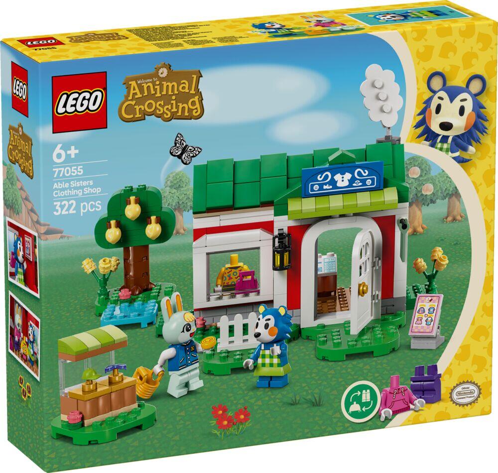 LEGO® Animal Crossing™ Klesbutikken til Able Sisters 77055