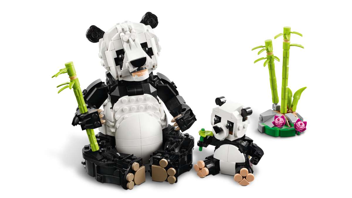 LEGO® Creator 3-i-1 Ville dyr: Pandafamilie 31165