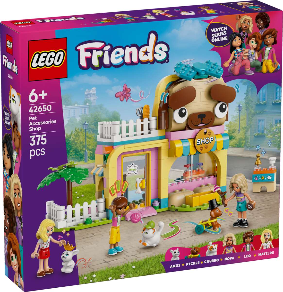 LEGO® Friends Dyrebutikk 42650