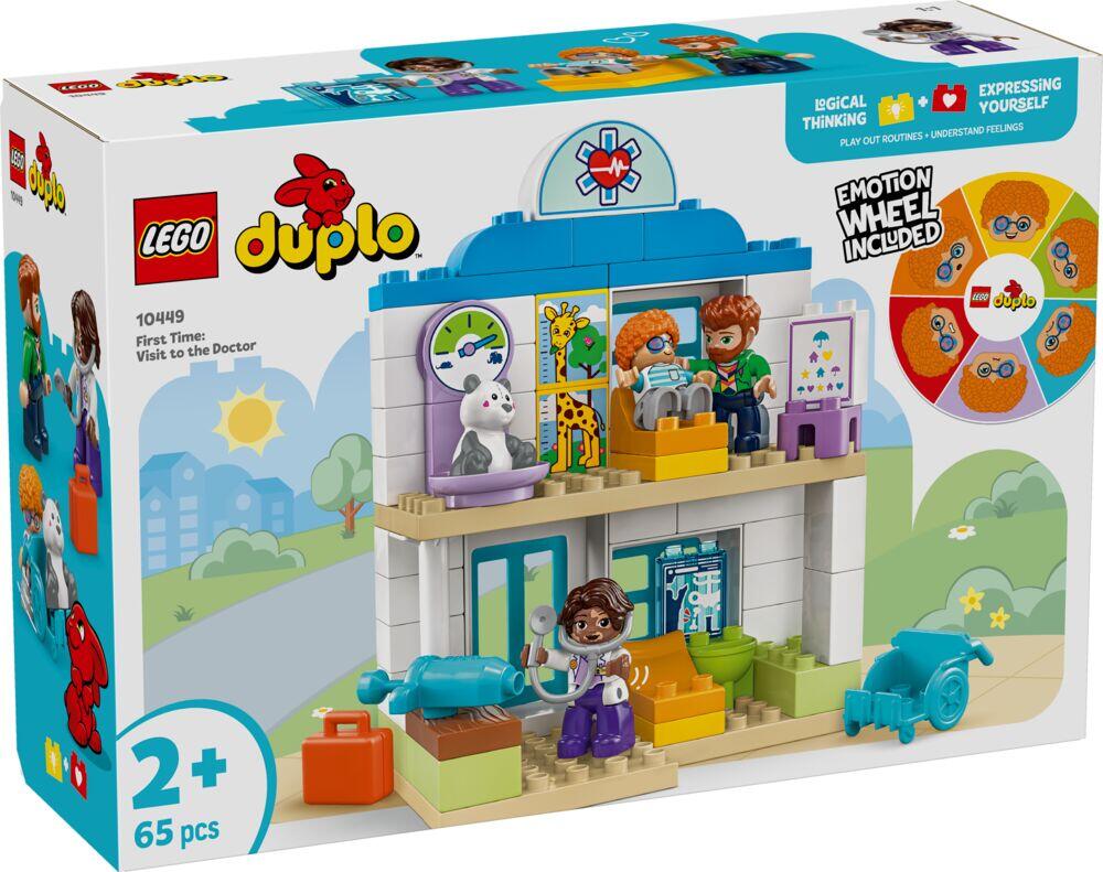 LEGO® DUPLO® Town For første gang: Besøk hos legen 10449