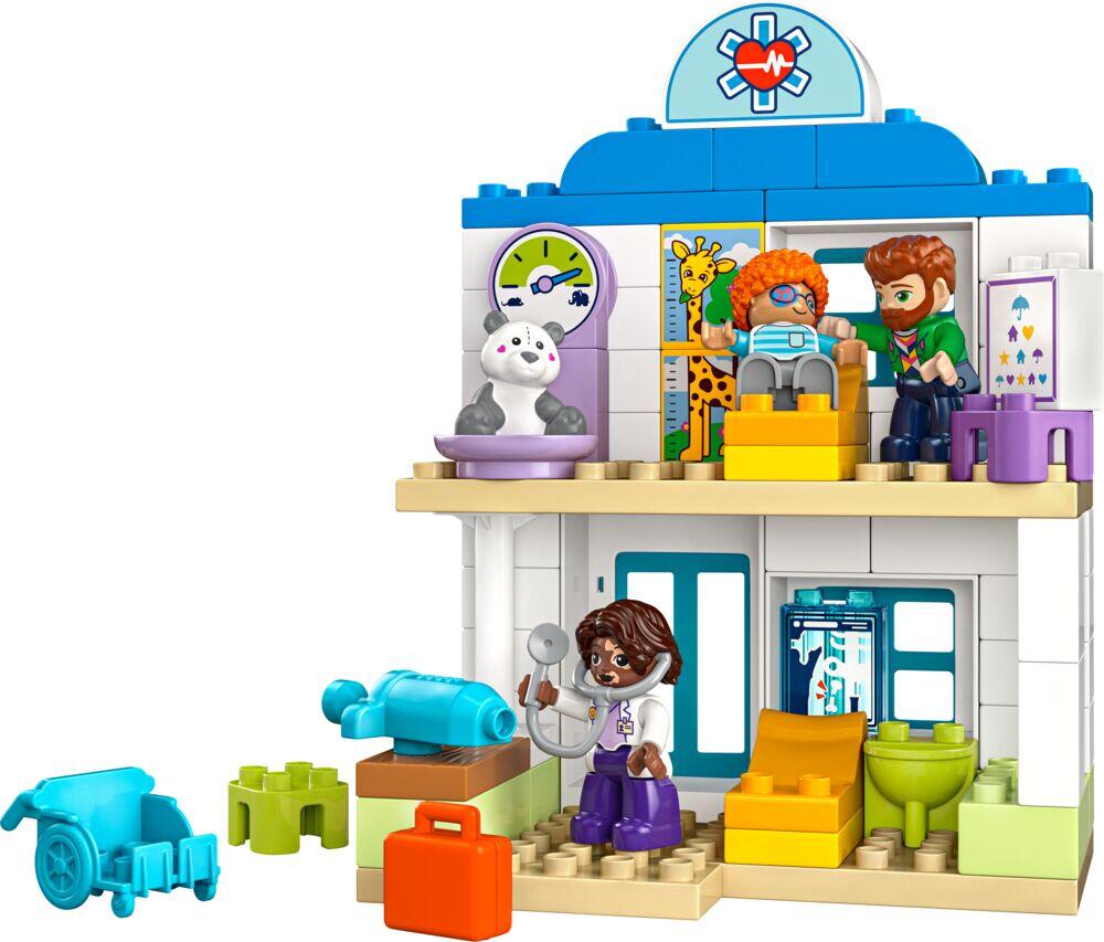 LEGO® DUPLO® Town For første gang: Besøk hos legen 10449