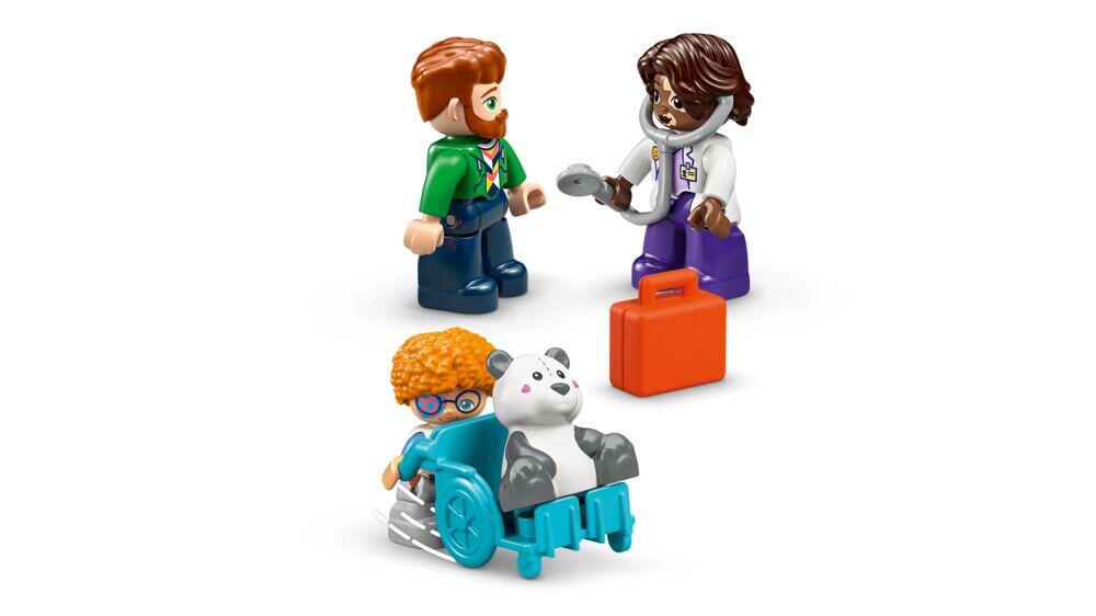 LEGO® DUPLO® Town For første gang: Besøk hos legen 10449