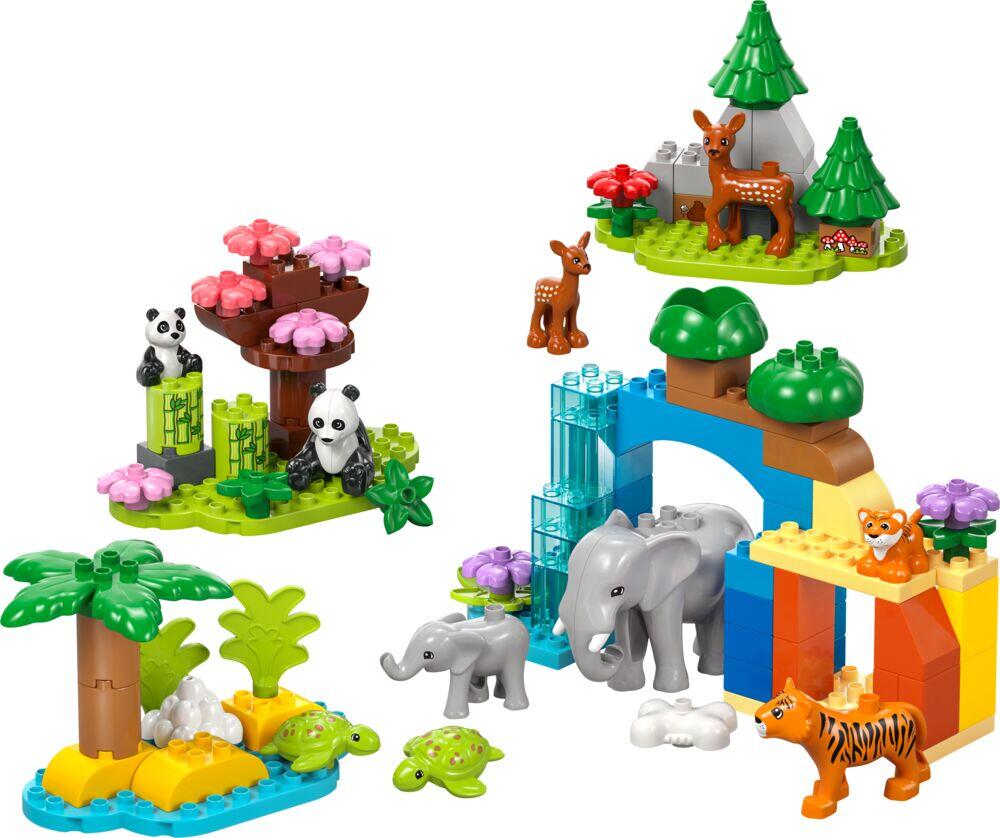 LEGO® DUPLO® Town 3-i-1 Villdyrfamilier 10446