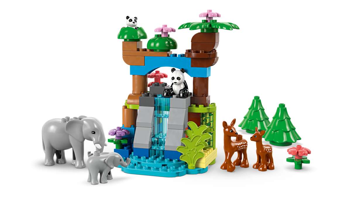 LEGO® DUPLO® Town 3-i-1 Villdyrfamilier 10446