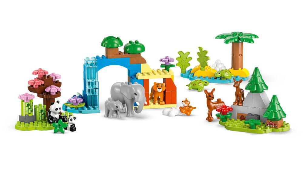 LEGO® DUPLO® Town 3-i-1 Villdyrfamilier 10446