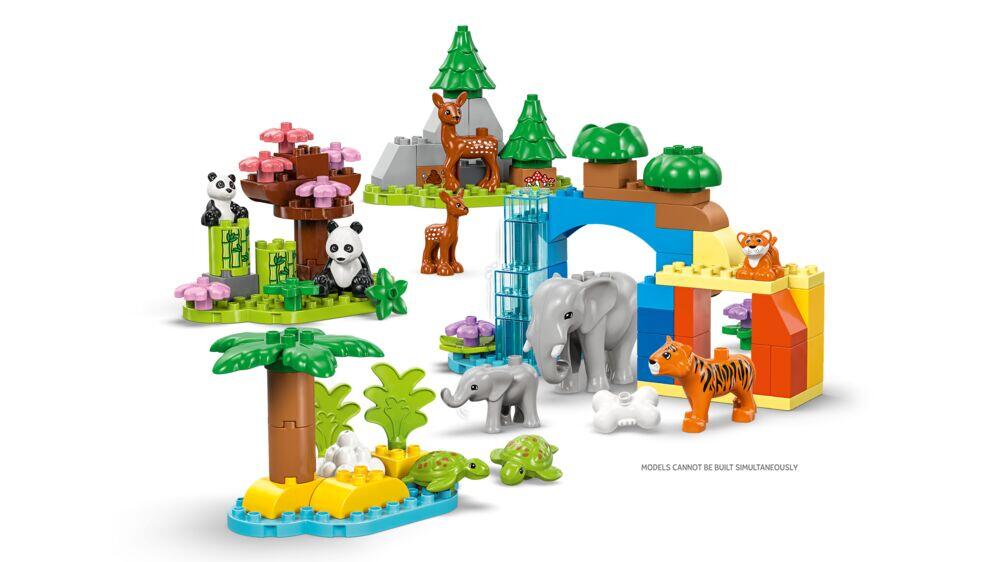 LEGO® DUPLO® Town 3-i-1 Villdyrfamilier 10446