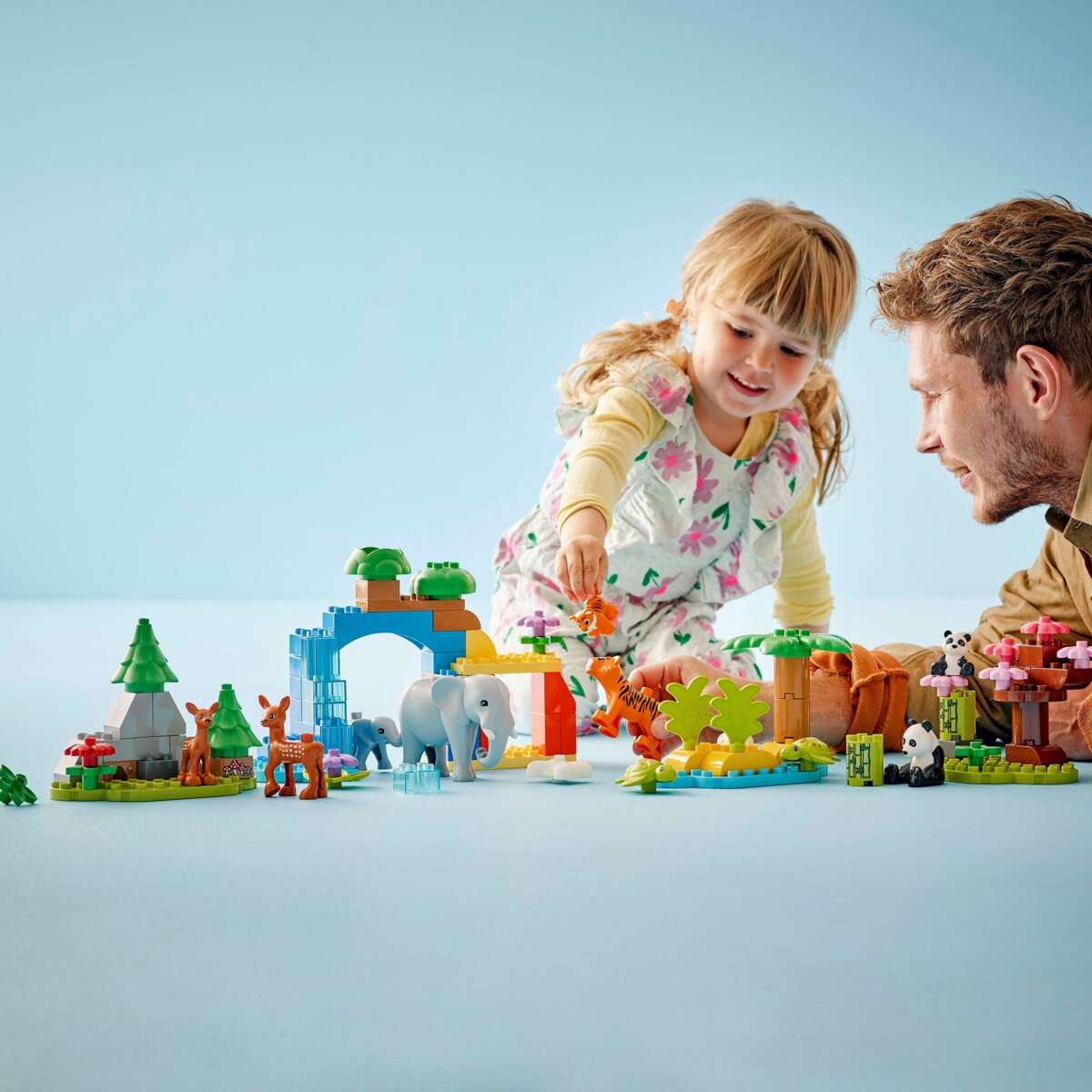 LEGO® DUPLO® Town 3-i-1 Villdyrfamilier 10446