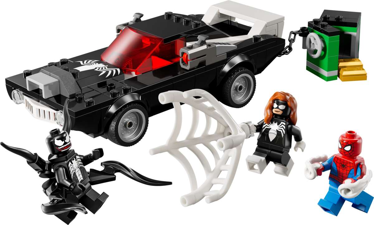 LEGO® Marvel Spider-Man mot Venom med muskelbil 76309