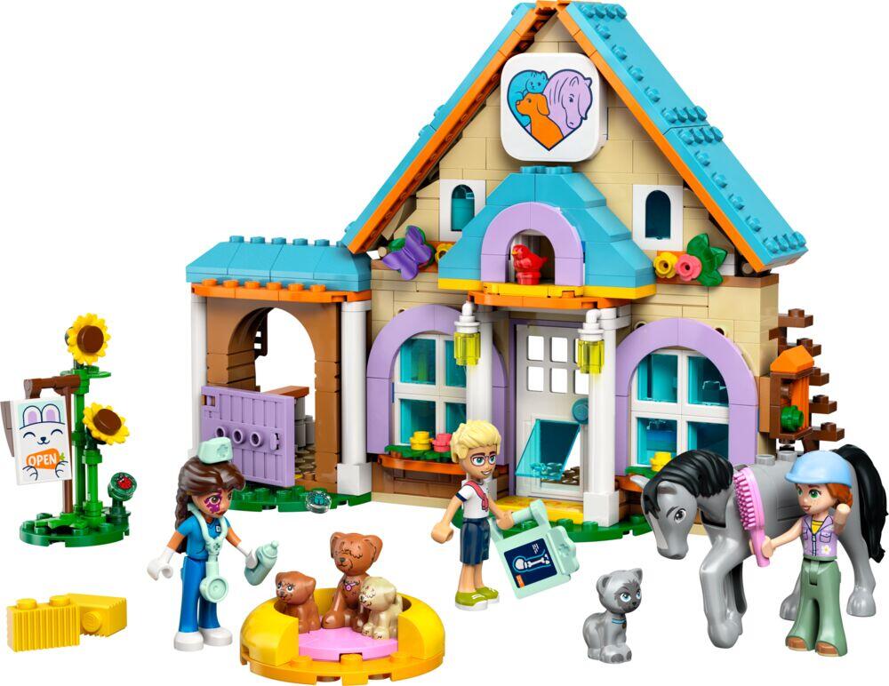 LEGO® Friends Dyreklinikk med hest og kjæledyr 42651