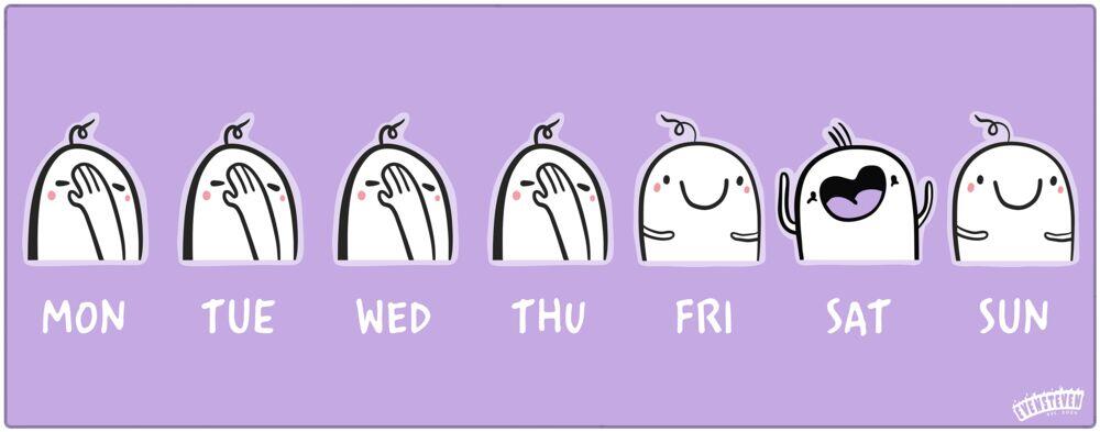 EVENSTEVEN musematte Weekdays