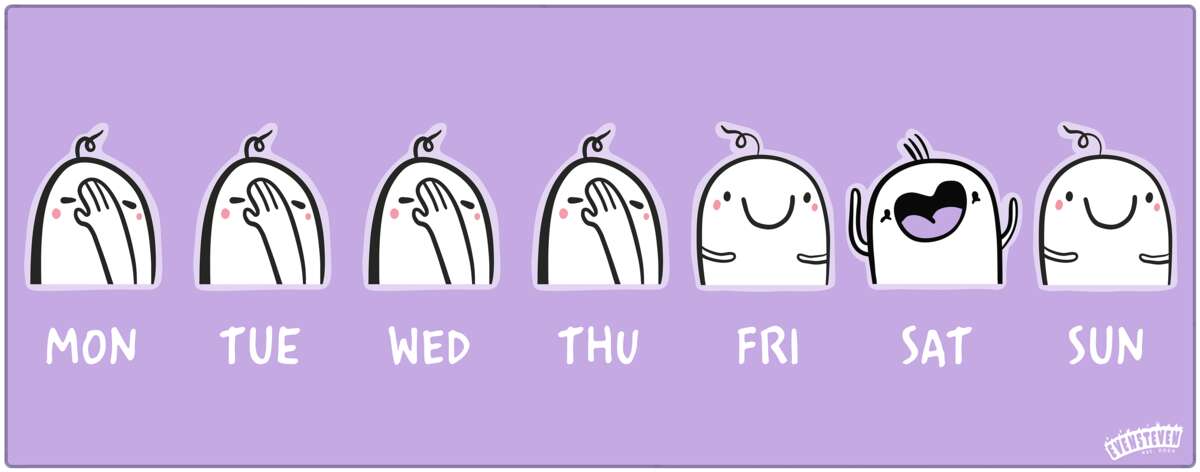 EVENSTEVEN musematte Weekdays