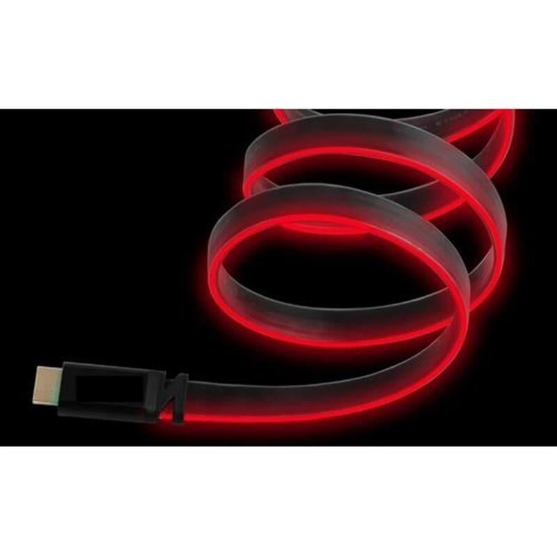 ONIVERSE - HDMI LED-kabel 8K - Rød (Multiplattform)
