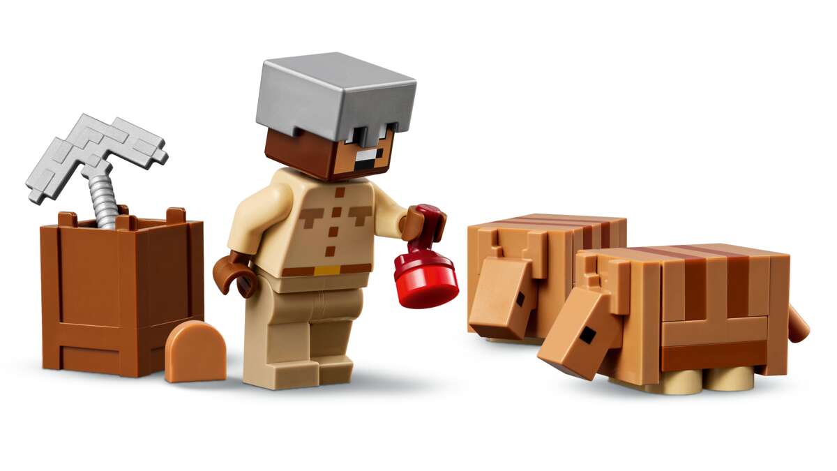 LEGO® Minecraft® Ekspedisjon til beltedyrgruven 21269