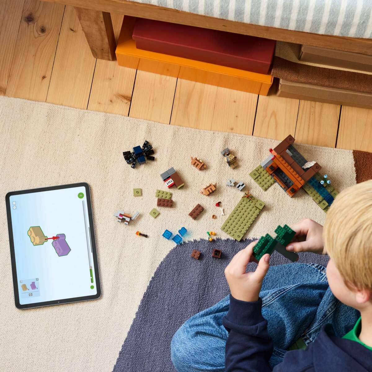 LEGO® Minecraft® Ekspedisjon til beltedyrgruven 21269