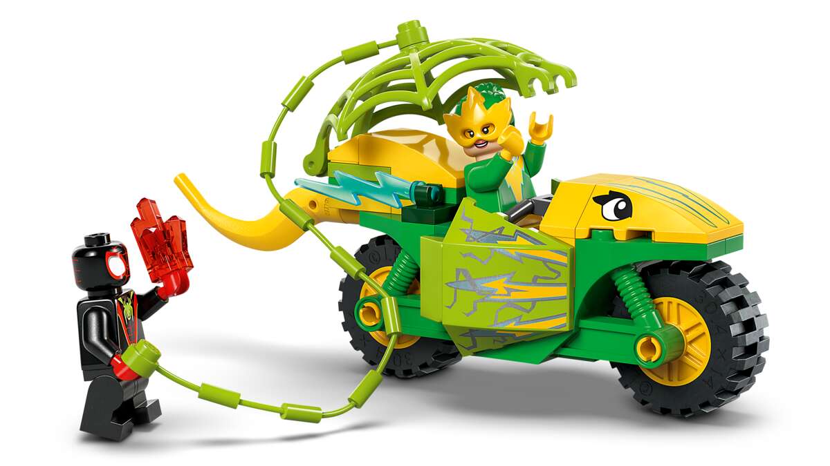 LEGO® Marvel Spidey og hans fantastiske venner Dinosaurkjøretøyjakt med Spin og Electro 11198