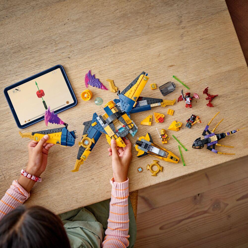 LEGO® NINJAGO® Ras og Arins superraske stormjager 71833