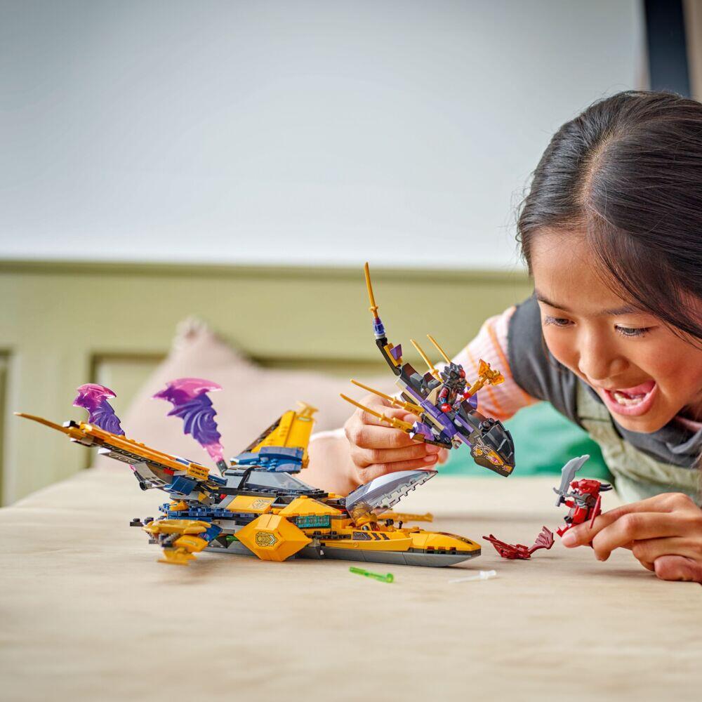 LEGO® NINJAGO® Ras og Arins superraske stormjager 71833