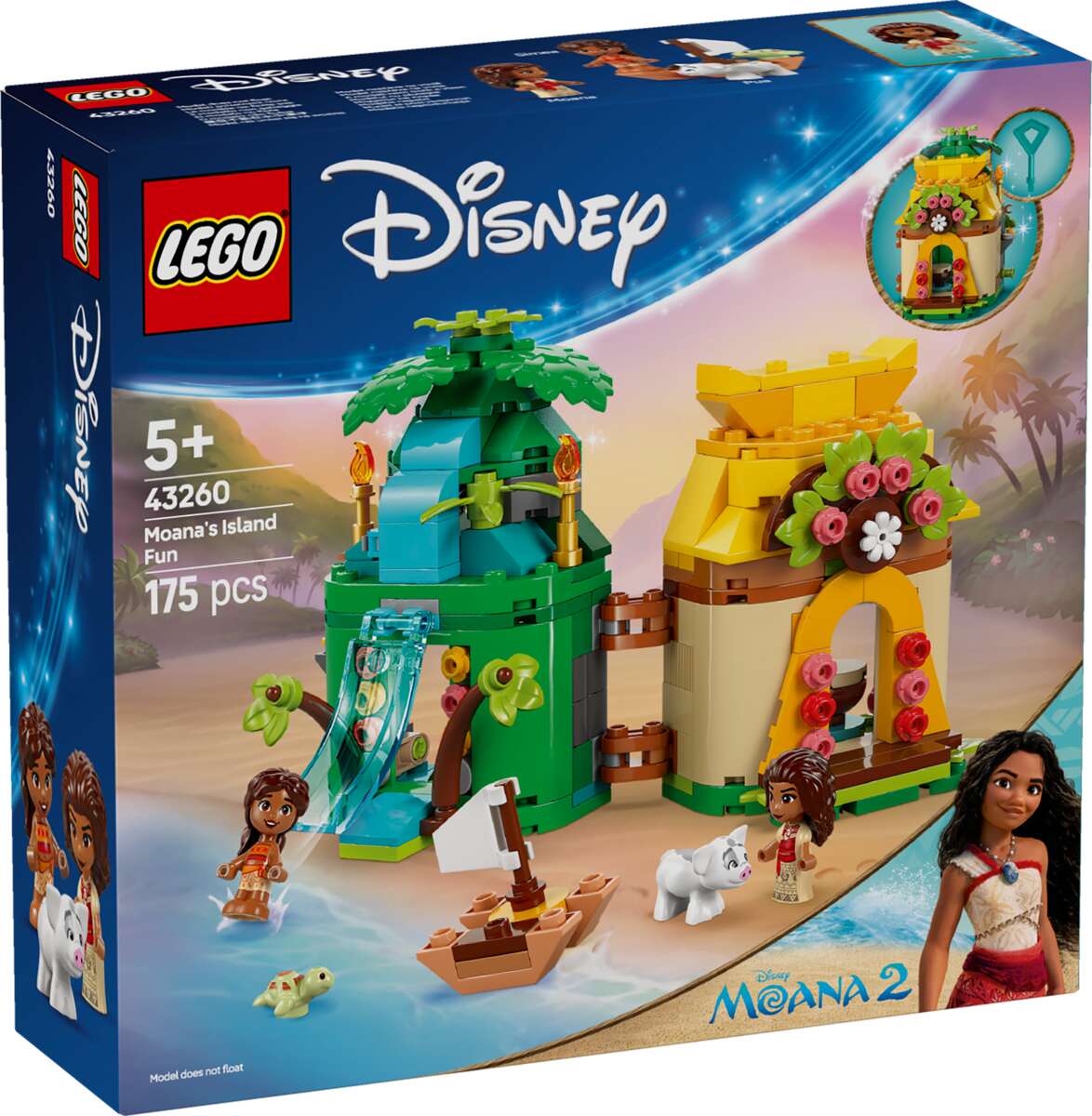 LEGO® Disney Lek og moro på Vaianas øy 43260