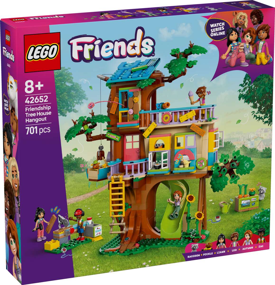 LEGO® Friends Koselig hytte i vennskapstreet 42652