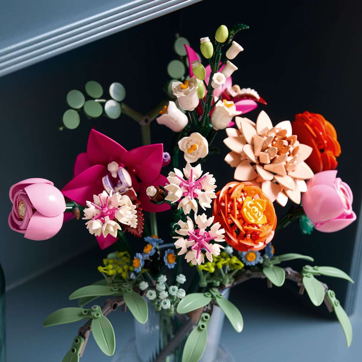LEGO® Botanicals Vakker bukett med rosa blomster 10342