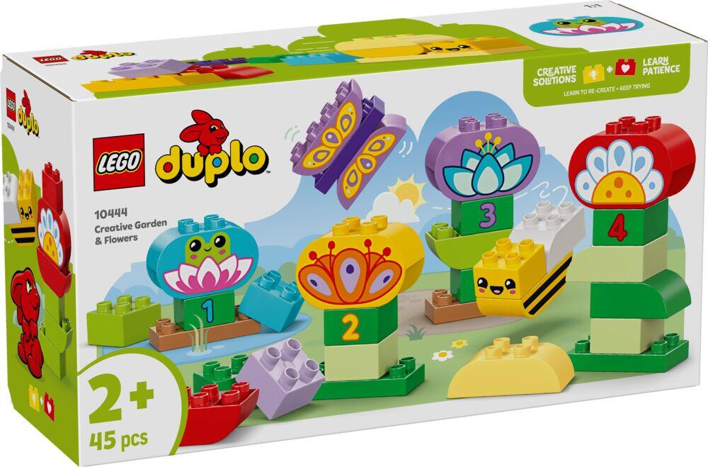 LEGO® DUPLO® Town Kreativ lek med hage og blomster 10444