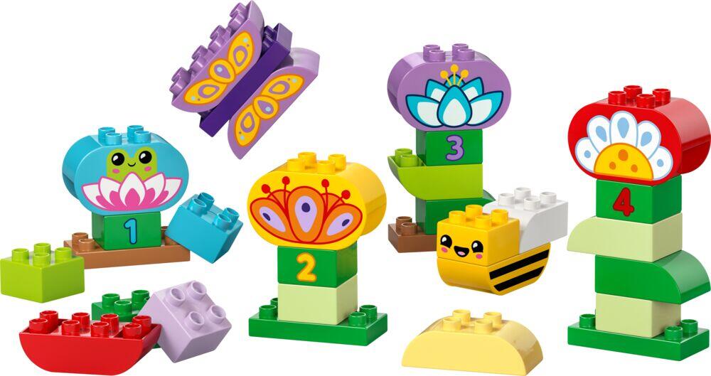 LEGO® DUPLO® Town Kreativ lek med hage og blomster 10444