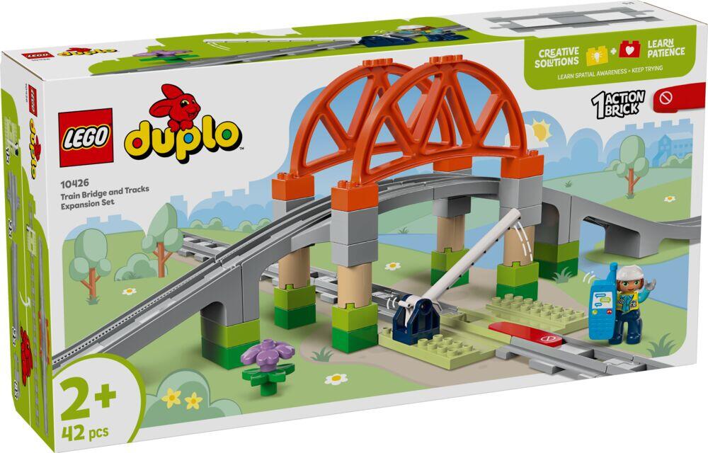 LEGO® DUPLO® Town Utvidelsessett med togbro og skinner 10426