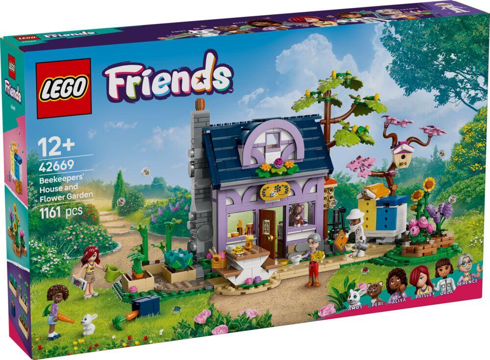 LEGO® Friends Birøkternes hus og blomsterhage 42669