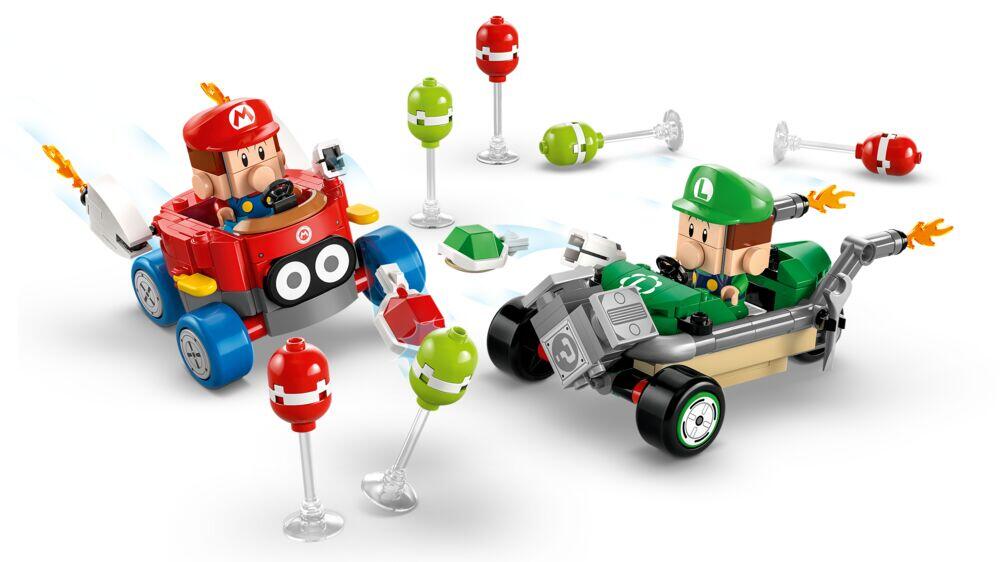 LEGO® Super Mario™: Mario Kart™ – Baby Mario mot Baby Luigi 72034