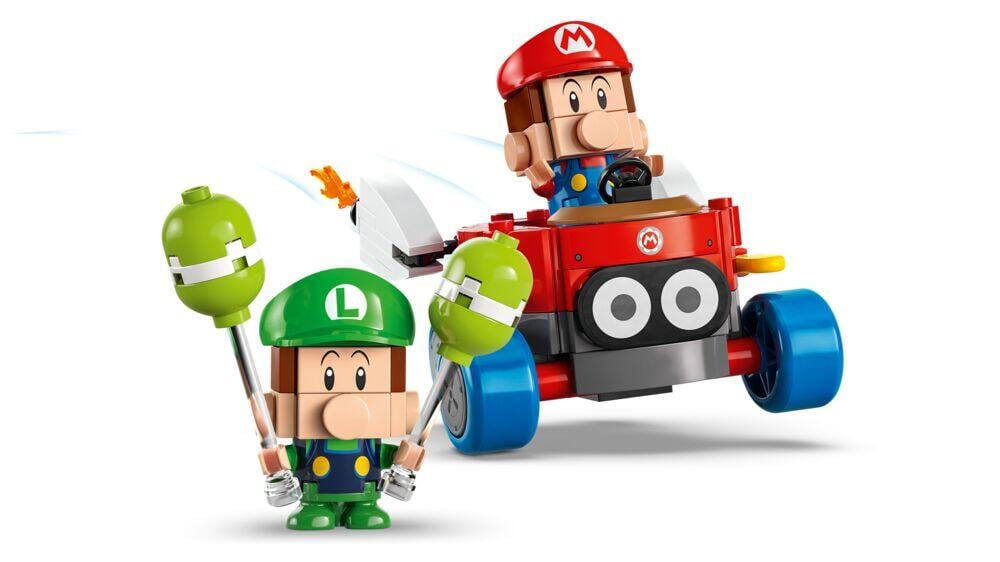 LEGO® Super Mario™: Mario Kart™ – Baby Mario mot Baby Luigi 72034