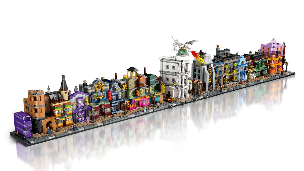 LEGO® Harry Potter™ Trollmannsbutikker i Diagonallmenningen 76444