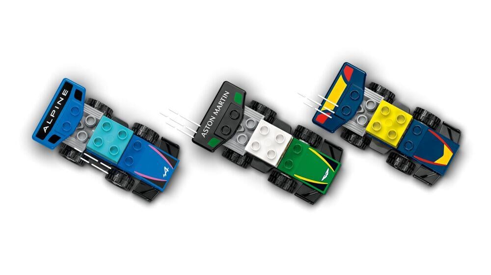 LEGO® DUPLO® Town F1® Team med racerbiler og sjåfører 10445