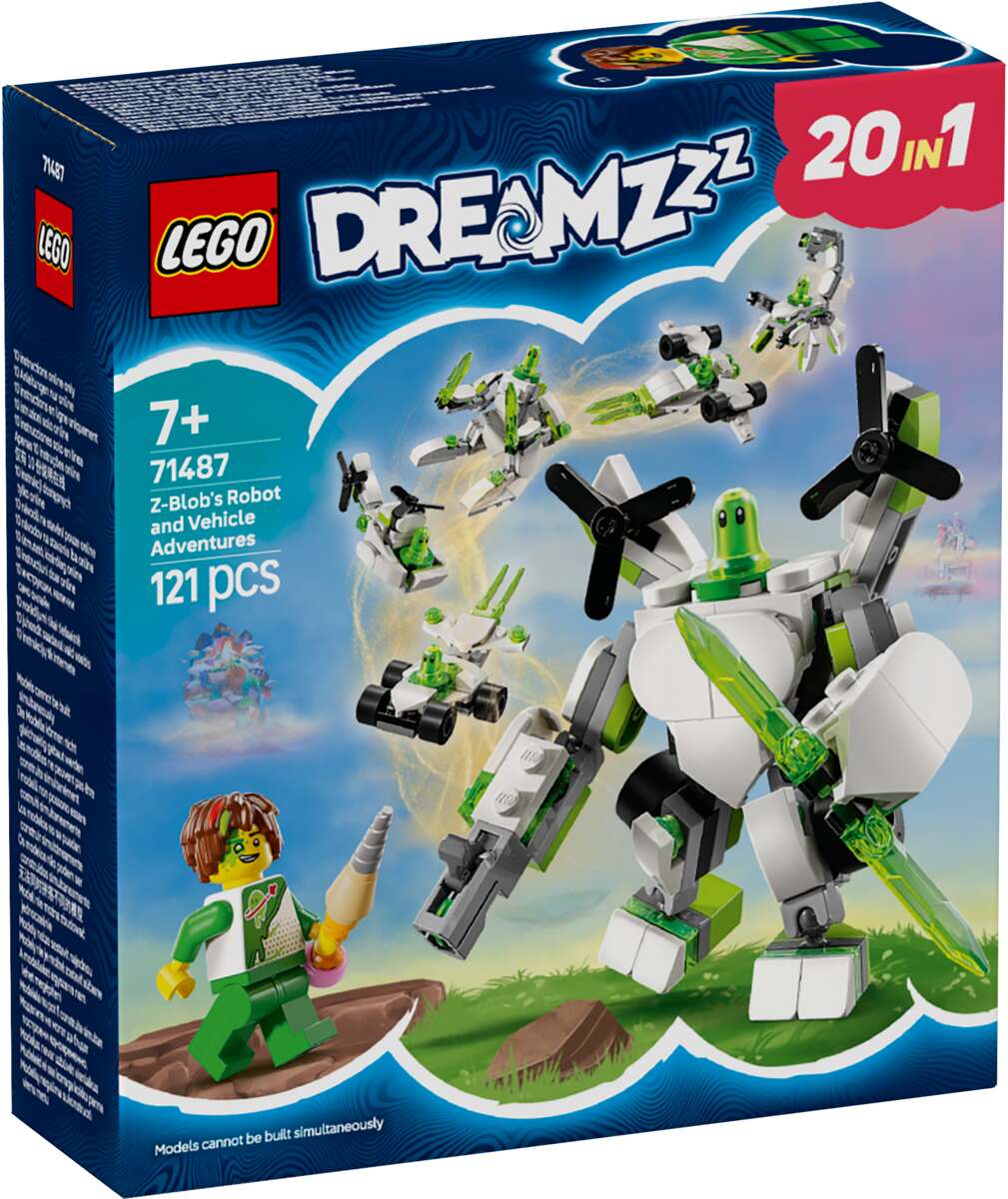 LEGO® DREAMZzz™ Eventyr med Z-Blobs robot og fartøy 71487