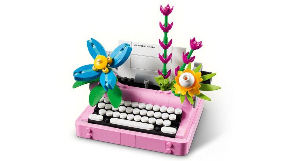 LEGO® Creator 3-i-1 Skrivemaskin med blomster 31169