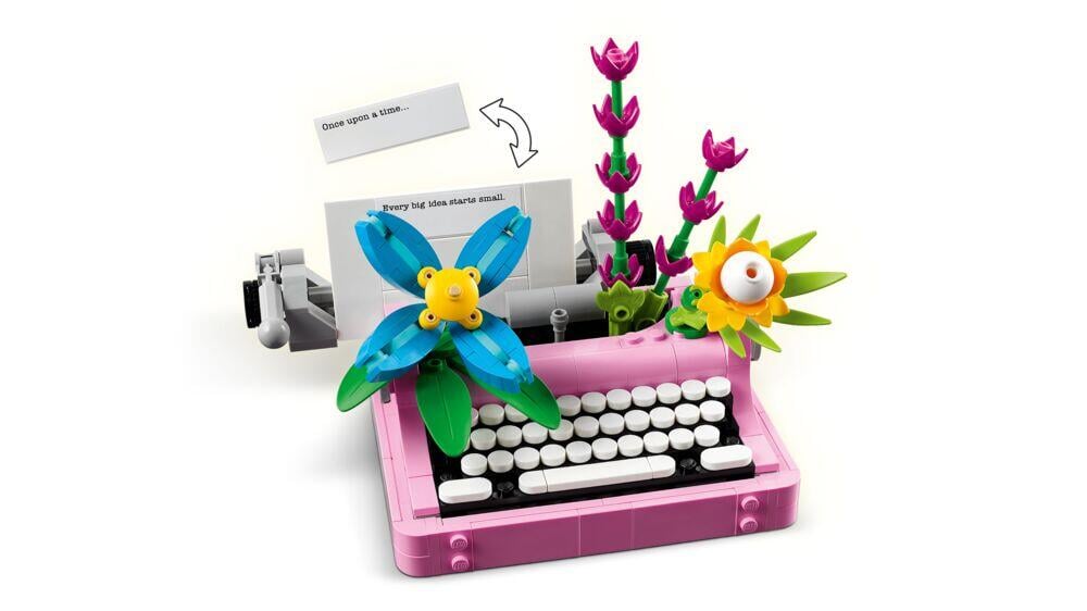 LEGO® Creator 3-i-1 Skrivemaskin med blomster 31169