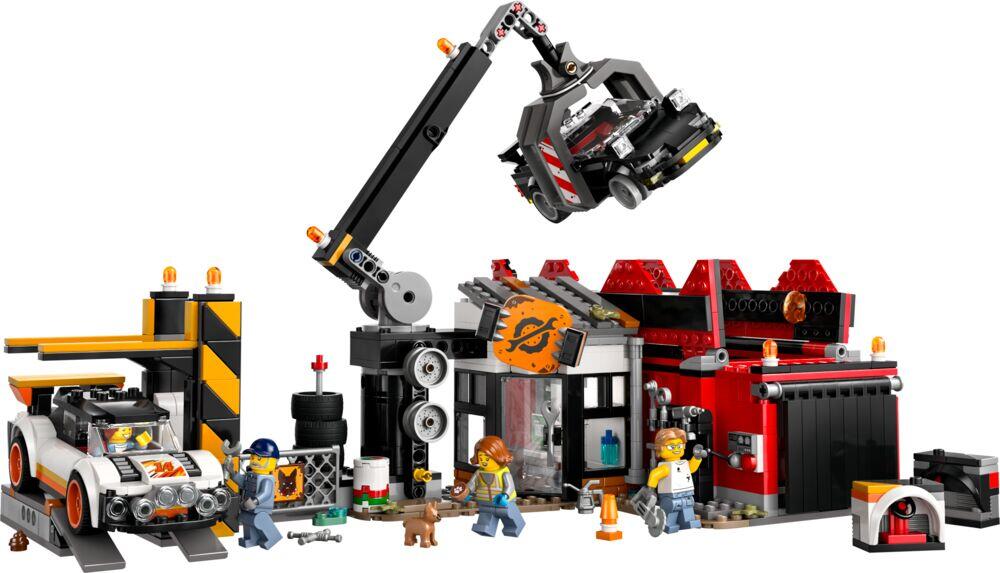 LEGO® City Bilopphuggeri med biler 60472