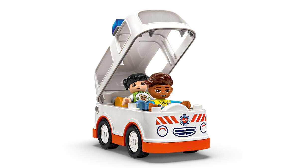 LEGO® DUPLO® Sykebil med sjåfør 10447