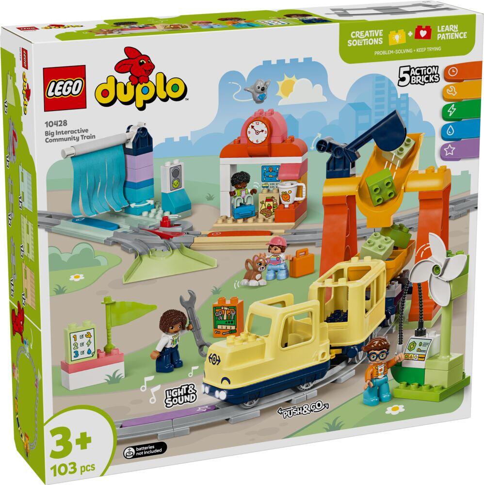 LEGO® DUPLO® Town Stort, interaktivt lokaltog 10428