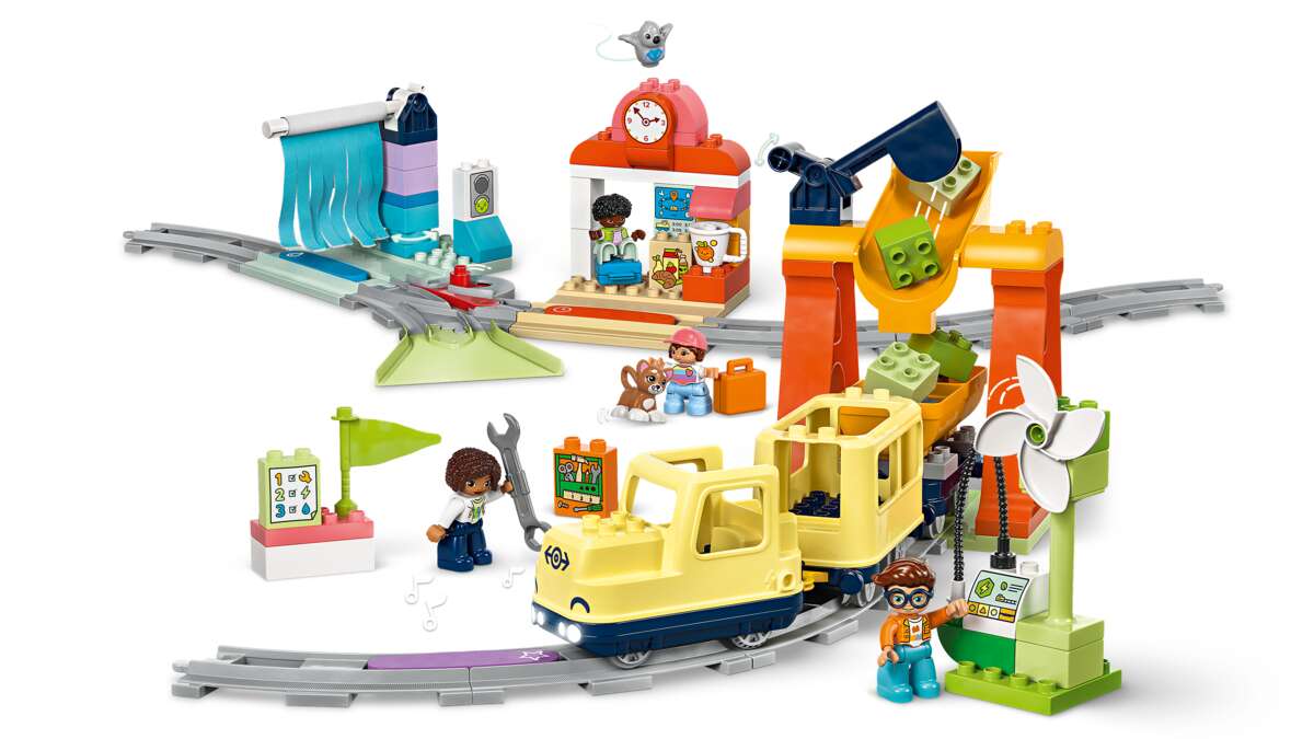 LEGO® DUPLO® Town Stort, interaktivt lokaltog 10428