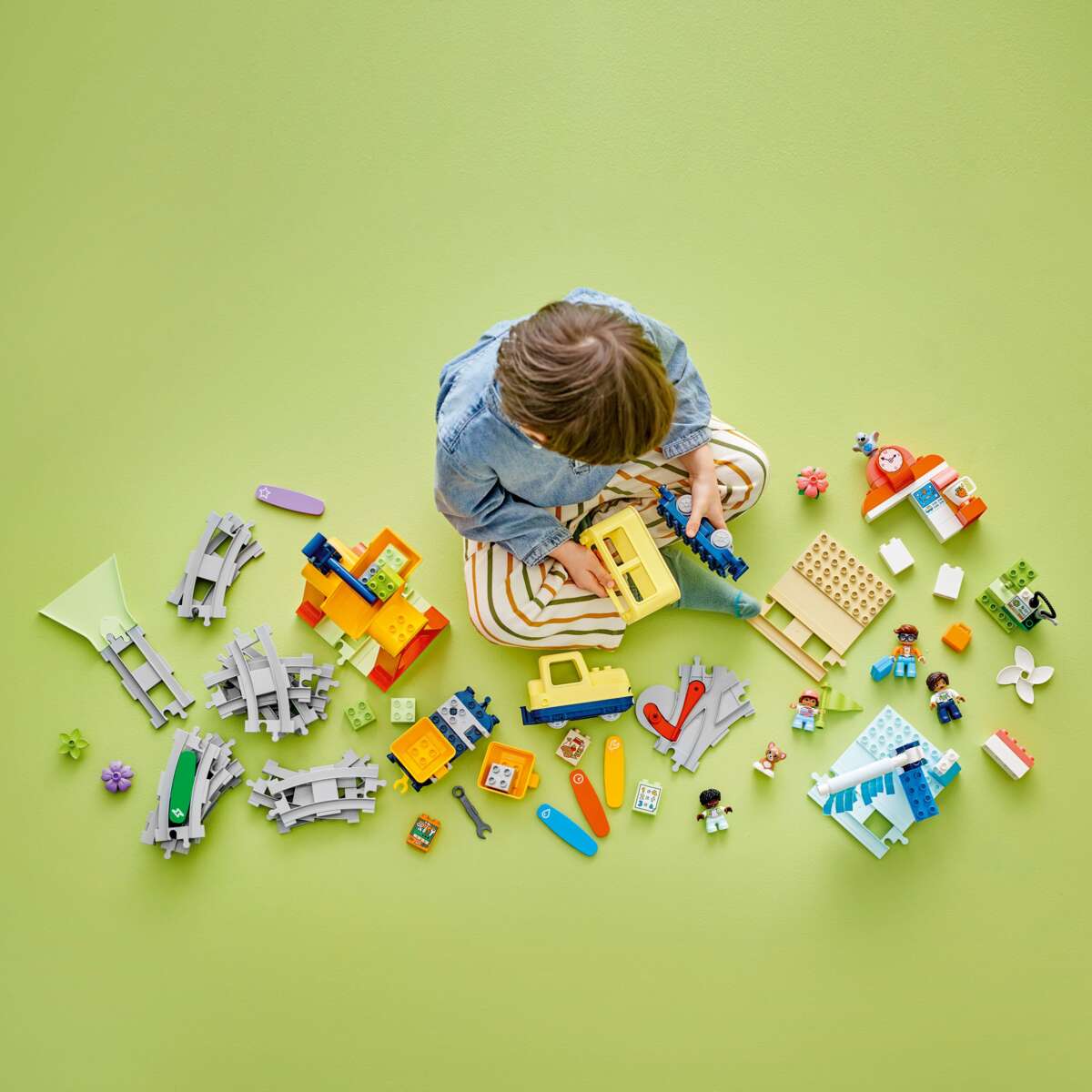 LEGO® DUPLO® Town Stort, interaktivt lokaltog 10428