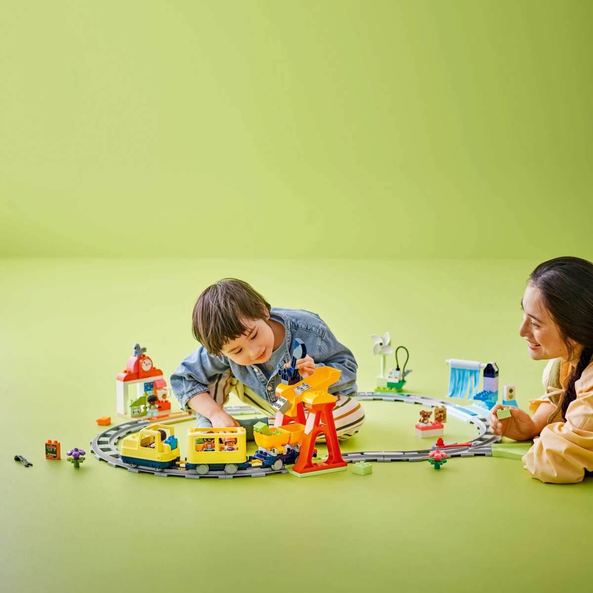 LEGO® DUPLO® Town Stort, interaktivt lokaltog 10428