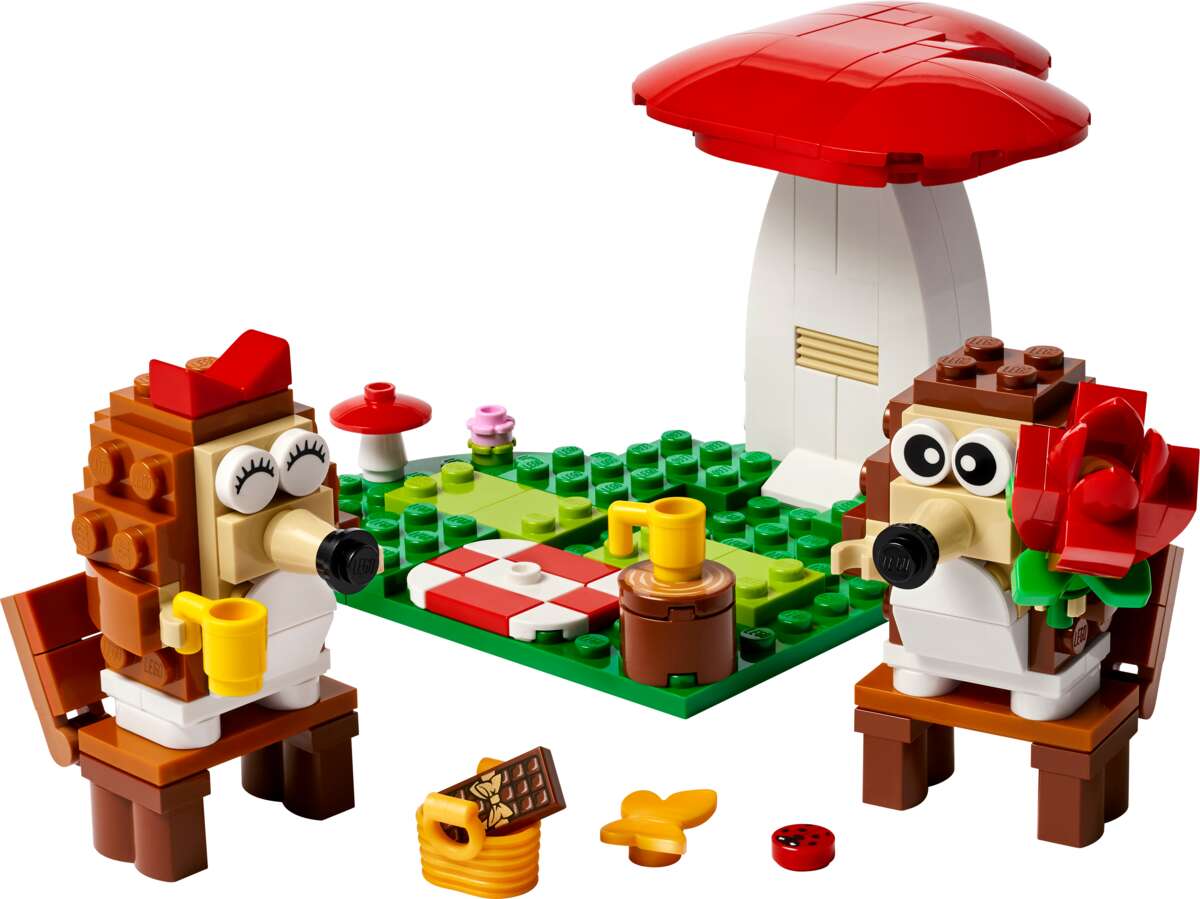 LEGO® Pinnsvin på piknik-date 40711