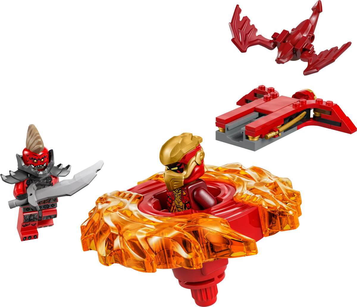 LEGO® NINJAGO® Kais Spinjitzu-dragespinner 71823